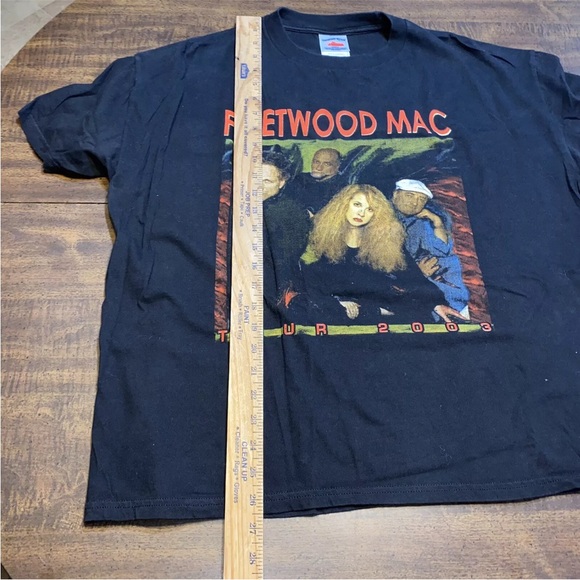 Fleetwood Mac Vintage 2003 Say You Will Tour Concert Promo XL Black T-Shirt READ - Picture 8 of 8
